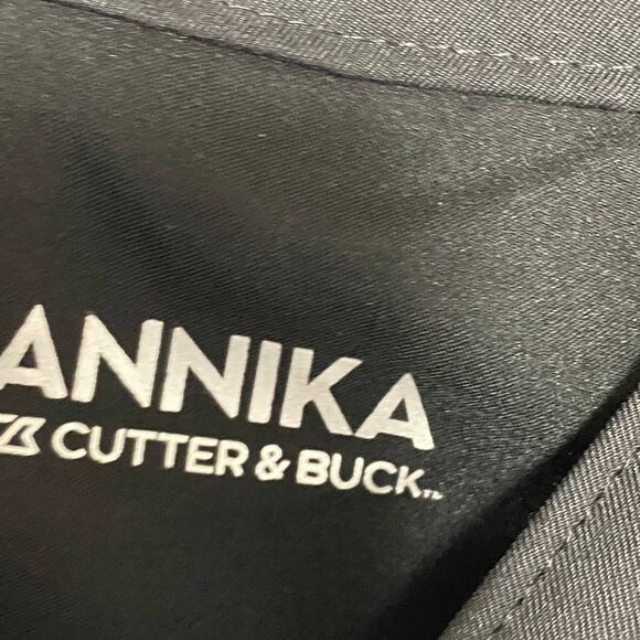 Annika Cutter & Buck Black Grey Printed Activewear Mini Skirt Women's Size 8 - Picture 7 of 9